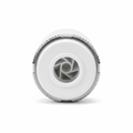 ECOJET pipeless shaft-less whirlpool jet unit showing snap-lock collar and impeller port on white background